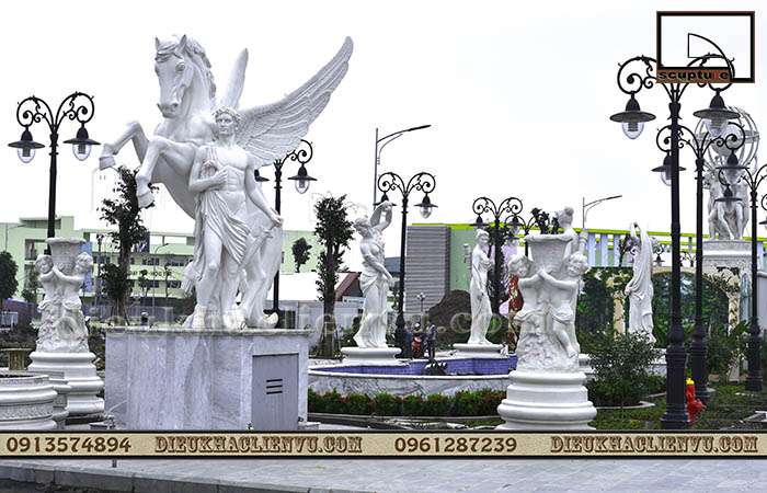 Thi công Tượng điêu khắc